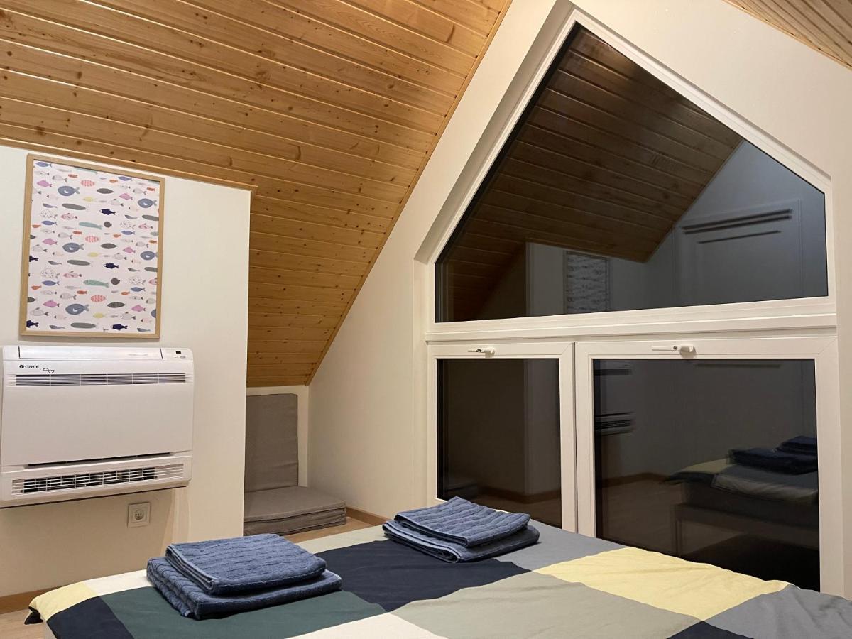 Mazurska Stodola Na Polwyspie Pilchowskim Pilchy Exteriér fotografie