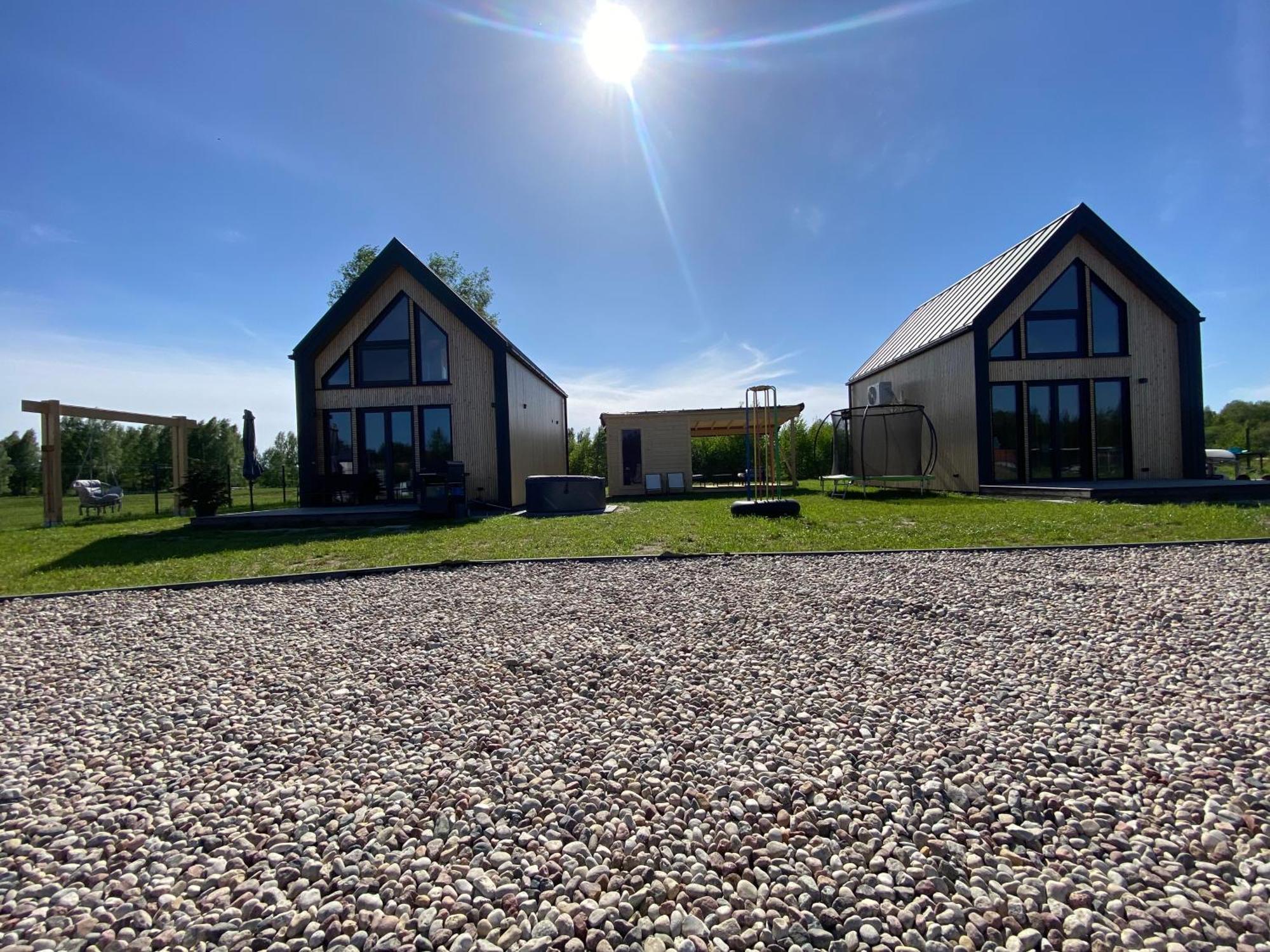 Mazurska Stodola Na Polwyspie Pilchowskim Pilchy Exteriér fotografie