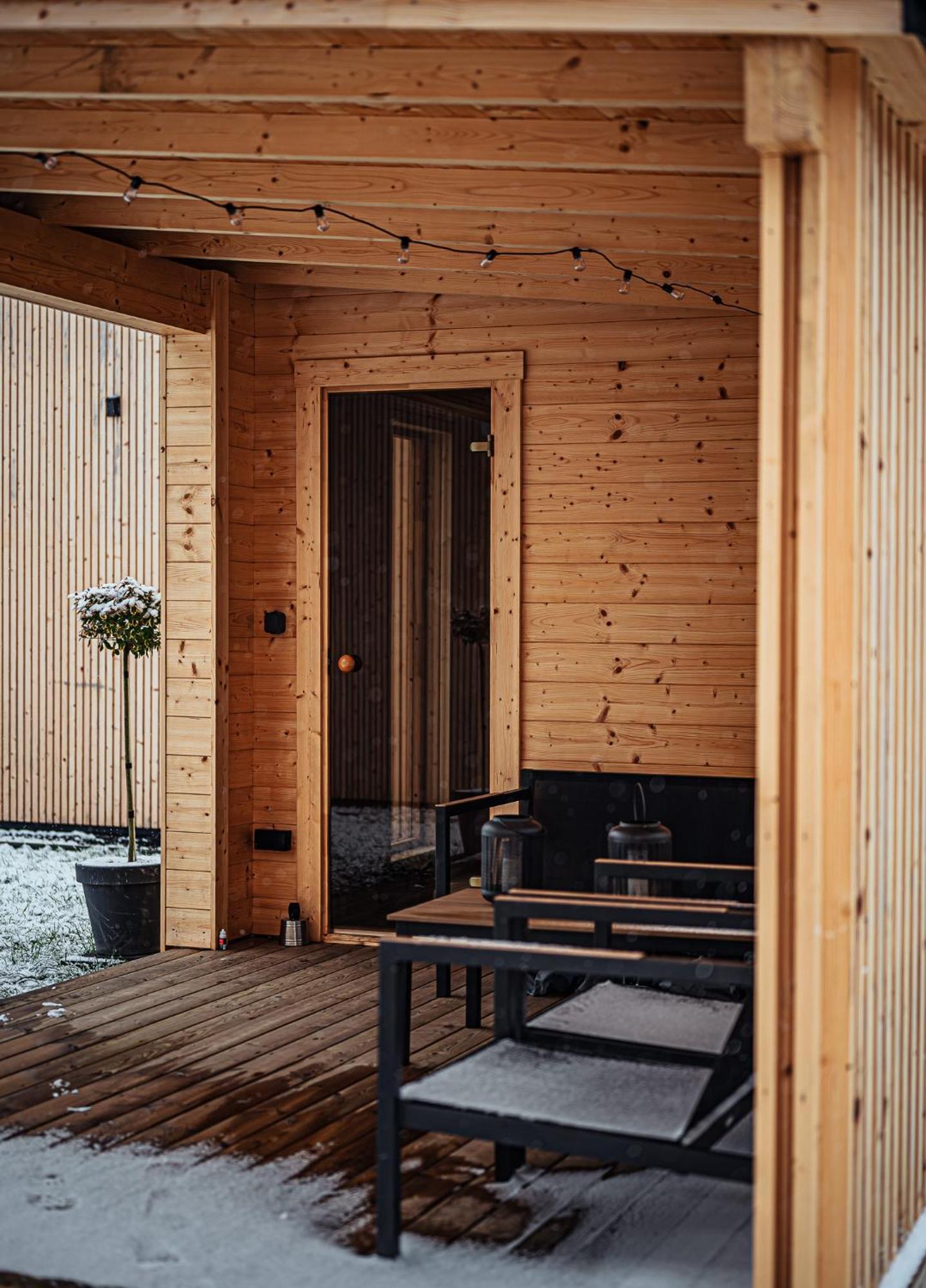 Mazurska Stodola Na Polwyspie Pilchowskim Pilchy Exteriér fotografie